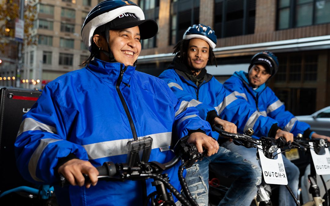 Food on Demand | Dutch-X Expanding Bike-Based, W2 Delivery Fleet
